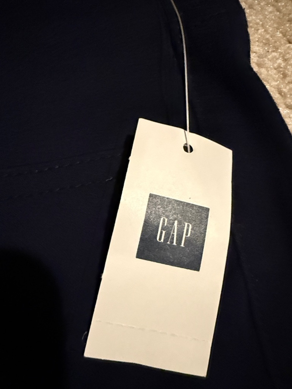 GAP 1969 True Skinny Ankle Pants in Navy - Picture 3 of 11